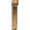 Ekena Millwork Thorton Craftsman Smooth Bracket w/ Offset Brace, Western Red Cedar, 7 1/2"W x 34"D x 38"H BKT0806X34X38THR04SWR - alternate 4